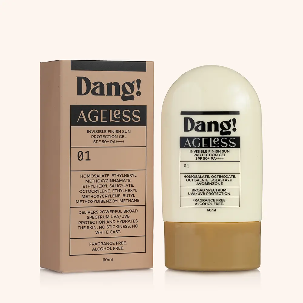 A bottle of moisturising sunscreen; perfect for men and women with dry skin